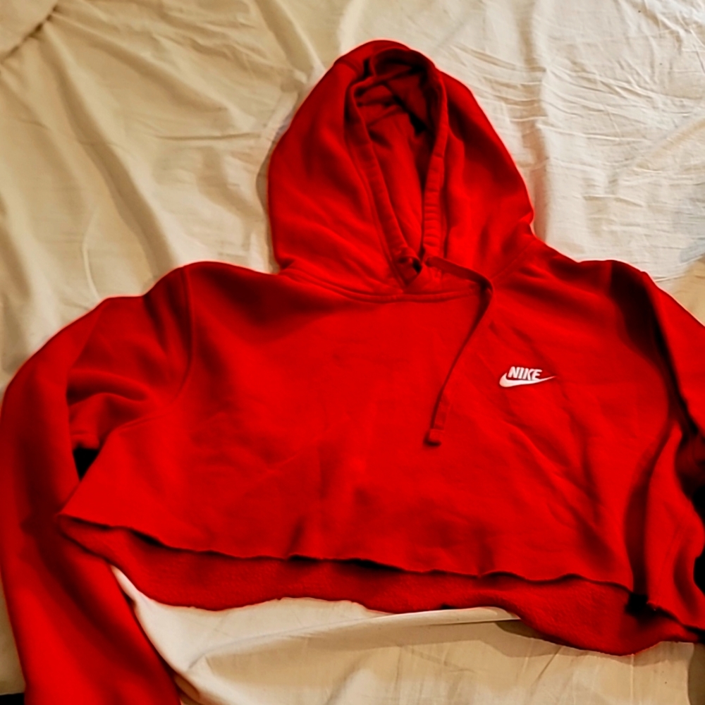 Nike cropped hoodie